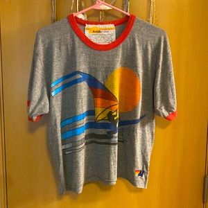 Aviator Nation Windsurfer ringer T-shirt